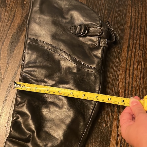 Leather Over the Knee Genuine Leather Boots BROWNS - Picture 7 of 9